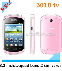 Komay 6010 alibaba expresar teléfono celular, qwerty de banda, dual sim. Gsm de telefonía móvil - Product Image 1