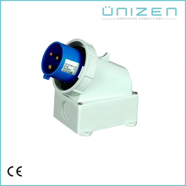 UNIZEN Hızlı Satış Ucuz Ürünler 3 Pin Sanayİ Elektrİk Hollow Pirinç Fiş Pin