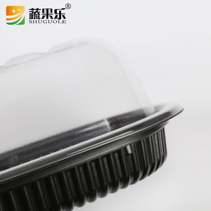 Lesui tùy chỉnh thực hiện Rotisserie gà tàu sân bay Takeaway bao bì hộp nhựa gà nướng <span class=keywords><strong>container</strong></span> với nắp - Product Image 5