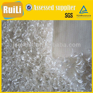 Tissu bouclé de haute qualité pour jouets, tissu en fausse fourrure à poils longs - Product Image 4