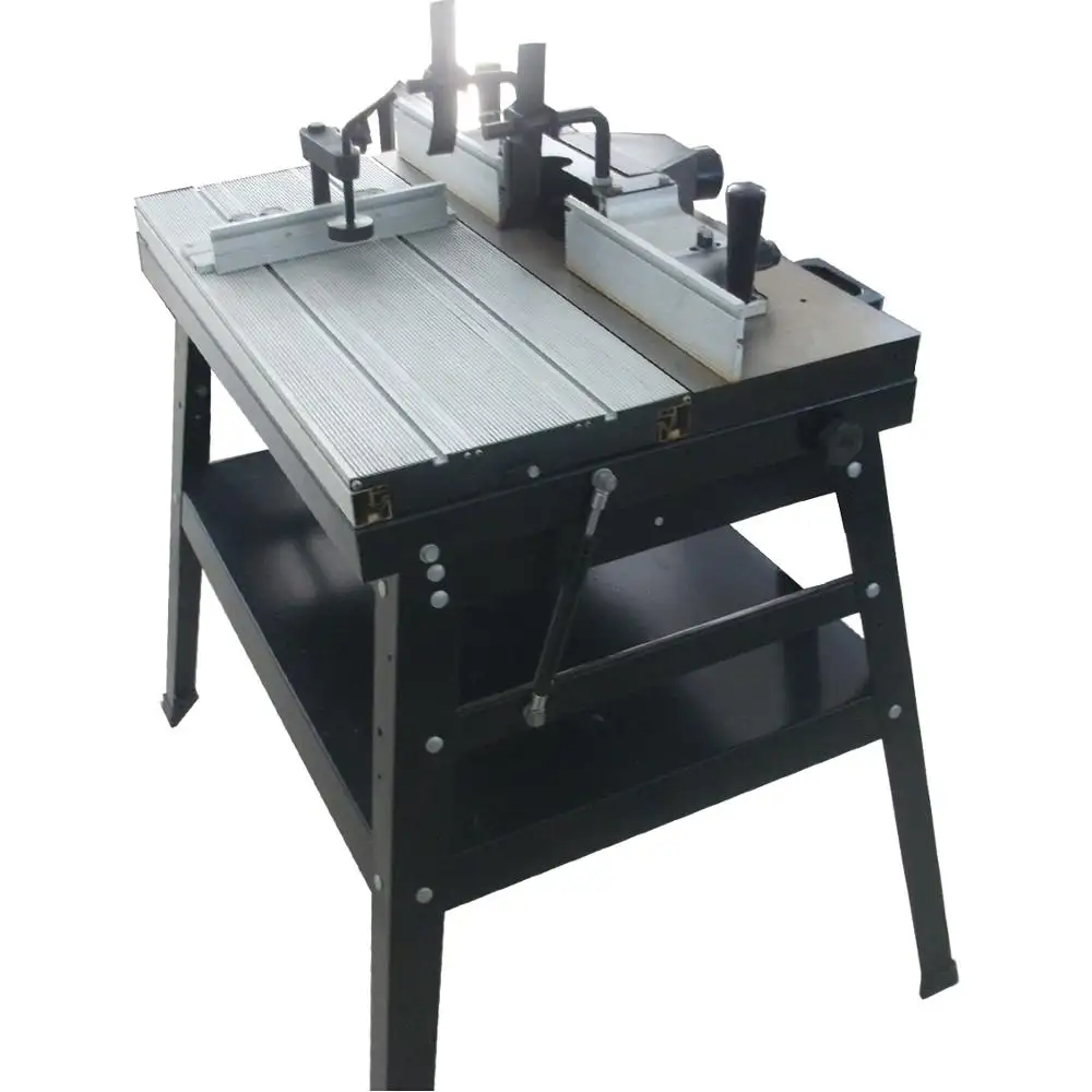 高品質RT014鋳鉄ルータテーブル、フェンススタンド、鋼キャビネットanaplute