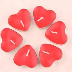 4 Ore Senza Fumo Aromaterapia Bianco/Rosso Candela <span class=keywords><strong>Tealight</strong></span> - Product Image 2