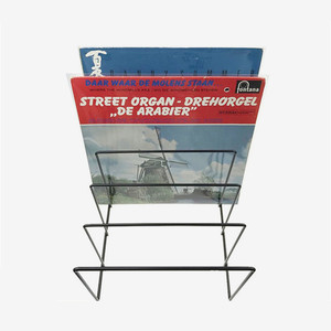 Promotional Metal Design square Top Sale Record Turntable Display Rack Metal <strong>Stand</strong> for <strong>Vinyls</strong> - Product Image 6