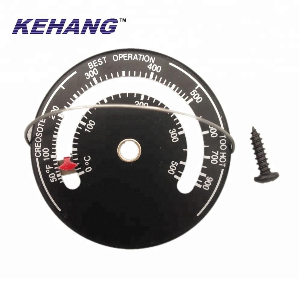 Беспроводная Магнитная трубка, печь для сжигания древесины, высокотемпературный контроллер камина, механический термометр для дымохода