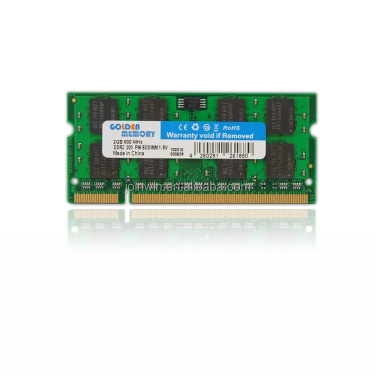 free shipping computer parts laptop ram ddr2 2gb 800