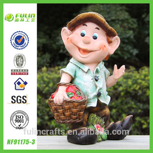 vente en <span class=keywords><strong>gros</strong></span> polyresin nains de jardin décoré à la main - Product Image 1