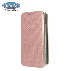 Wadegroup Leather Wallet Flip brand phone Case For iPhone 5s
