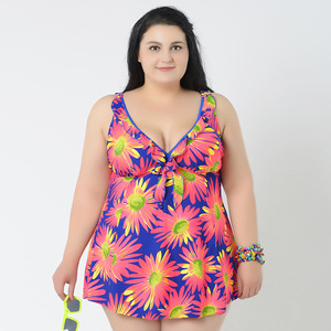 <span class=keywords><strong>Maillot</strong></span> <span class=keywords><strong>de</strong></span> <span class=keywords><strong>bain</strong></span> sexy à fleurs super grand 4XL-8XL, une pièce, <span class=keywords><strong>taille</strong></span> plus, jupes rembourrées, maillots <span class=keywords><strong>de</strong></span> <span class=keywords><strong>bain</strong></span> pour femmes corpulentes - Product Image 2
