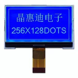 3.0 Inch 256X128 Đồ Họa Lcd Hiển Thị JHD256128-G13BSW-B