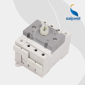 Resistente a la <span class=keywords><strong>intemperie</strong></span> 8ka los 1000 v dc <span class=keywords><strong>interruptor</strong></span> <span class=keywords><strong>de</strong></span> fusible seccionador para los sistemas fotovoltaicos (SGN4-002GL-3) - Product Image 3