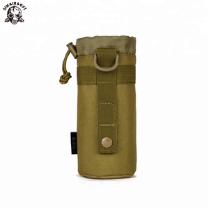 MOLLE tactical militar botella <span class=keywords><strong>del</strong></span> ejército escalada titular d-ring cordón bolsa senderismo viajes durable bolsa de agua bolsa - Product Image 1