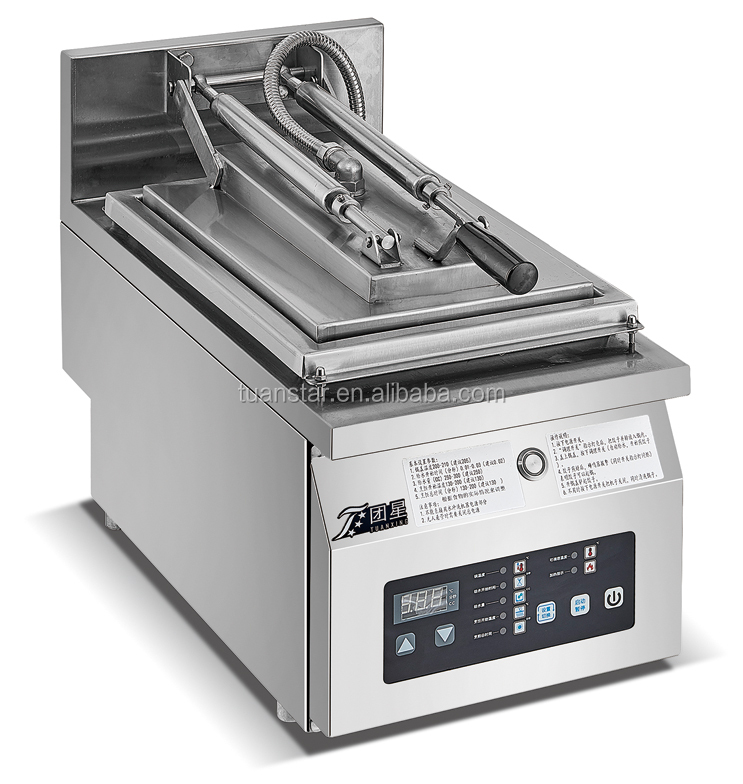 Электрическая автоматическая машина для жарки пельменей, Настольная фритюрница, 220 В