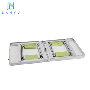Alluminio Portatile pieghevole pieghevole di campeggio di picnic <span class=keywords><strong>tavolo</strong></span> <span class=keywords><strong>panca</strong></span> formati - Product Image 2