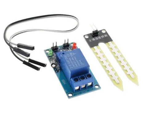 NEW DC 5V soil moisture sensor relay control module Automatic watering of the humidity starting switch