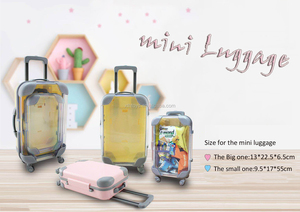 Maleta Mini de Acrílico Transparente de Nuevo Estilo, OEM, para Dulces, Juguetes, Almacenamiento Pequeño, Embalaje de Plástico, Regalos Promocionales Sorpresa para Bodas, Caja de Dulces - Product Image 2