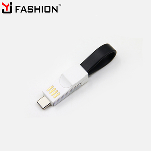 Yj moda nueva promoción caliente regalo 3 en 1 llavero USB Cable cargador para Android, IOS y teléfonos inteligentes tipo C - Product Image 3