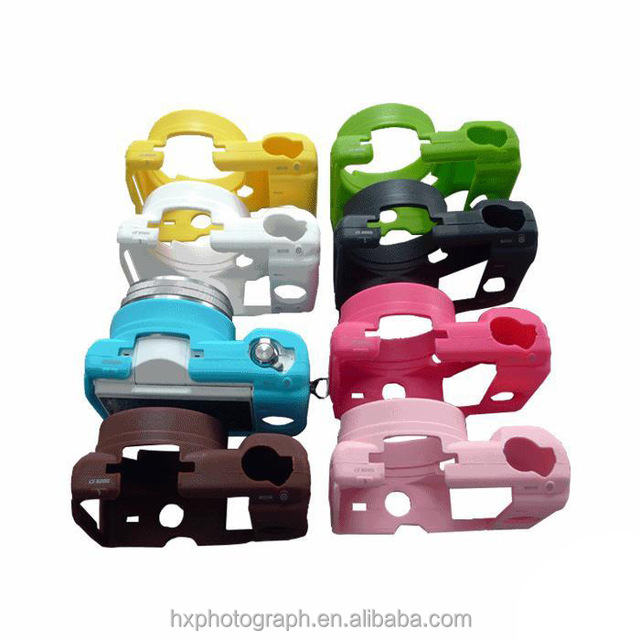 Top Quality Colorful Silicone Digital SLR DSLR Camera Case for sony Fuji canon nikon