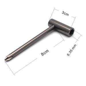 기타 트러스 로드 렌치 <span class=keywords><strong>1</strong></span>/4인치 6.35mm(핸들에 필립스 드라이버 포함) TL 기타 골드용 - Product Image 6