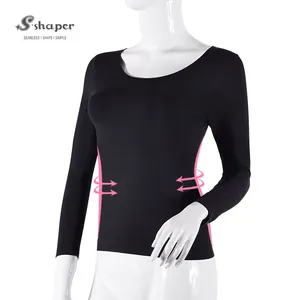 S-SHAPER Riduce La cellulite Smagliature Senza Soluzione di Continuità Cami Top in Fibra di Emana