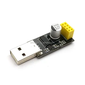 ESP01 Programmeur Adapter UART GPIO0 ESP-01 Adapter ESP8266 USB naar ESP8266 Seriële Draadloze Wifi Development Board Module