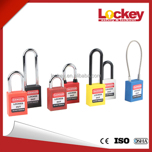 Lockey buen <span class=keywords><strong>precio</strong></span> OEM llave maestra eléctrica el plástico <span class=keywords><strong>de</strong></span> acero Candado <span class=keywords><strong>de</strong></span> <span class=keywords><strong>Seguridad</strong></span> <span class=keywords><strong>De</strong></span> nylon - Product Image 1