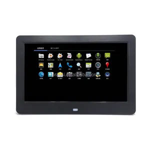 car taxi android wifi 3g / 4g sim card internet lcd advertising display monitor tablet cloud app management digital photo frame