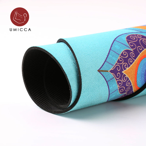 UMICCA Guangzhou 4mm de goma vibrando estera de Yoga con <span class=keywords><strong>plantea</strong></span> para Yogamatic - Product Image 2