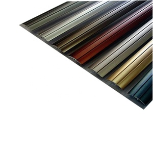 Profilo angolare di rivestimento in piastrelle di alluminio per moquette e ceramica profili in alluminio resistente - Product Image 2
