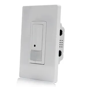 Interruptor de iluminação para parede, economia de energia 120v, pir, sensor de movimento, ligamento e desligamento automático para hotéis