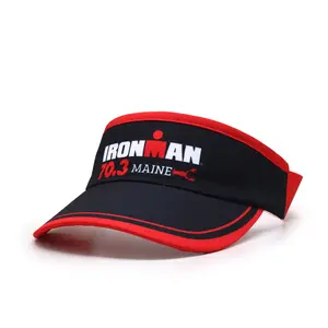 Hat Visor Good Quality Sun Visor / Polyester Visor Hat / Custom Sublimation Sun Visor Fitted Cap