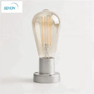 Custom LED Filament Edison Bulb 4W 2700K warm white AC/DC 12V led edison bulb