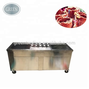 Bonne qualité se vendent <span class=keywords><strong>bien</strong></span> double carré pan commercial frit machine à crème glacée avec 10 barils - Product Image 2