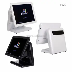Màu Đen/Trắng Core I5 I7 15 Inch Tất Cả Trong Một Màn Hình Cảm Ứng POS Máy Tính Bảng Pos Thiết Bị Đầu Cuối PC Windows 10 / 7 - Product Image 1