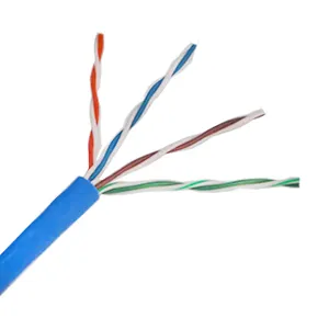 0.5 ملليمتر 24awg utp cat5 كابل ، القط 5 الكابل ، cat5e ، 5e كابل ، 4pr 305 متر لكل لفة