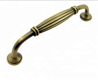 Styles antiques de poignées et boutons en alliage de zinc pour meubles anciens