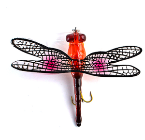 Topwater 잠자리 곤충 낚시 유혹 인공 미끼 7.5cm 6g 트 Wobblers 생생한 하드 미끼 - Product Image 3