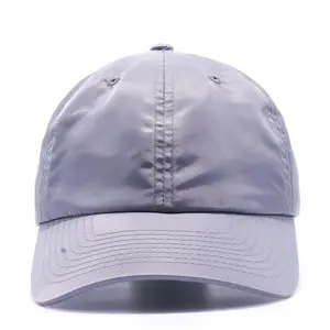 Kleine Bestellung benutzer definierte 6 Panel Baseball kappe Nylon Papa Hut mit Ihrem eigenen Logo