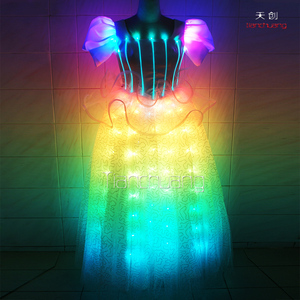 Árabe programable LED Niñas Trajes De Baile de Navidad - Product Image 1