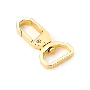 Customized Bag Metal Snap Hooks D Ring Swivel Snap Hook For Bag Strap Snap Hook Buckle Metal Accessories