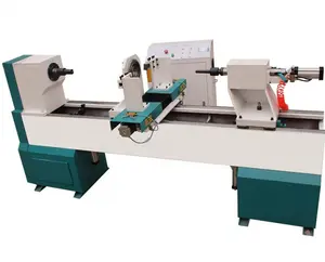 double blades cheap industrial wood lathe for wood