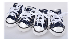 Dog cat canvas shoes dog boots shoes Safety - Product Image 3