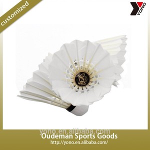 la parte superior <span class=keywords><strong>de</strong></span> pato plumas volantes <span class=keywords><strong>de</strong></span> bádminton personalizar <span class=keywords><strong>el</strong></span> precio <span class=keywords><strong>de</strong></span> fábrica - Product Image 3