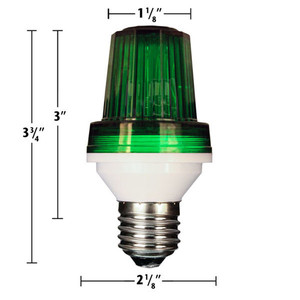 Ampoules LED clignotantes à base E27 110V/220V 2W pour éclairage de vacances - Product Image 4