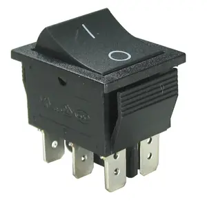 Baokezhen SC767 двухполюсный перекидной вкл/выкл с лампой 6 pin кулисный переключатель 15a 250vac t85