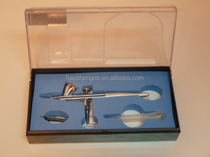 Aérographe à simple action HS-209 pour la décoration de gâteaux et la coloration <span class=keywords><strong>alimentaire</strong></span>, type alimentation par gravité, buse de 0,4 mm, 10-30 PSI - Product Image 6