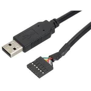 <span class=keywords><strong>C</strong></span>âble Série <span class=keywords><strong>USB</strong></span> vers TTL (FTDI OEM) Convertisseur UART TTL-232 5V/3.3V pour Lecteur de Codes-Barres et Imprimante - Product Image 4