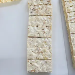 Torrone dado macchina bar, Torrone bar linea, dado cereali bar che forma macchina