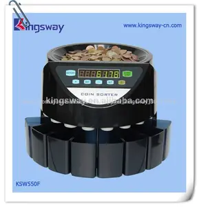 profissional máquina de moeda contagem ksw550f para a loja