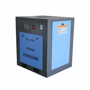 Aeomachine manufacturer in Guangzhou the most efficient 20hp/15kw compressor/electric air compressor motor