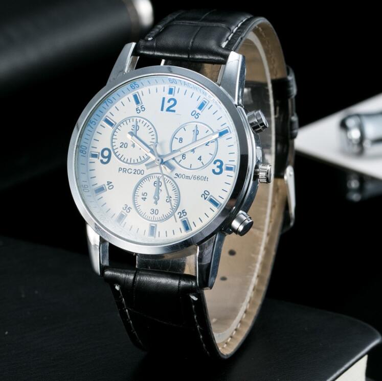 Sıcak satış üç alt kadran chronograph bak kol saati erkek izle mw135